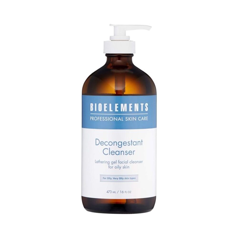 Bioelements Decongestant Cleanser Deep Cleansing, Lathering Gel 16 Oz